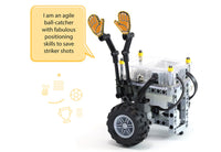 LEGO®-compatible goalkeeper robot - Orange Tart robotic kit for kids